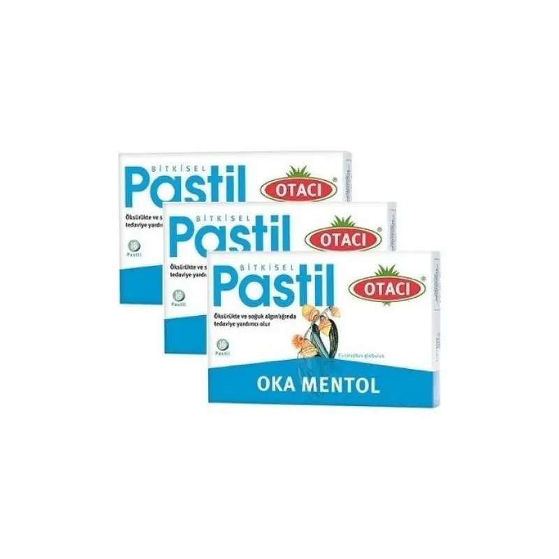 Otac Pastilles Oka Menthol - 3 Pieces