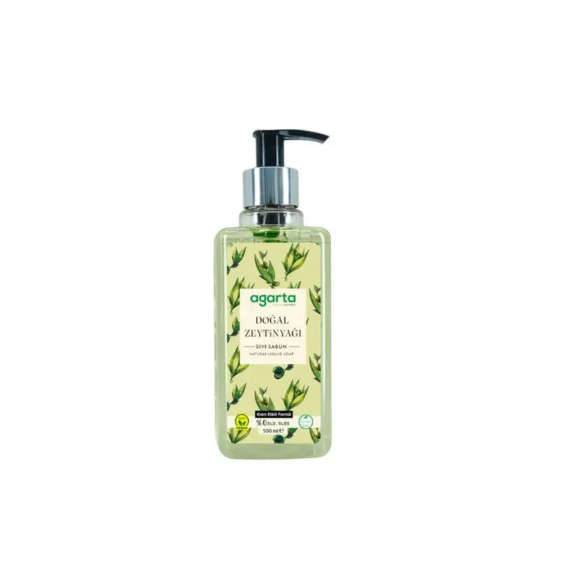 Agarta Natural 500 Ml Olive Oil Liquid Soap