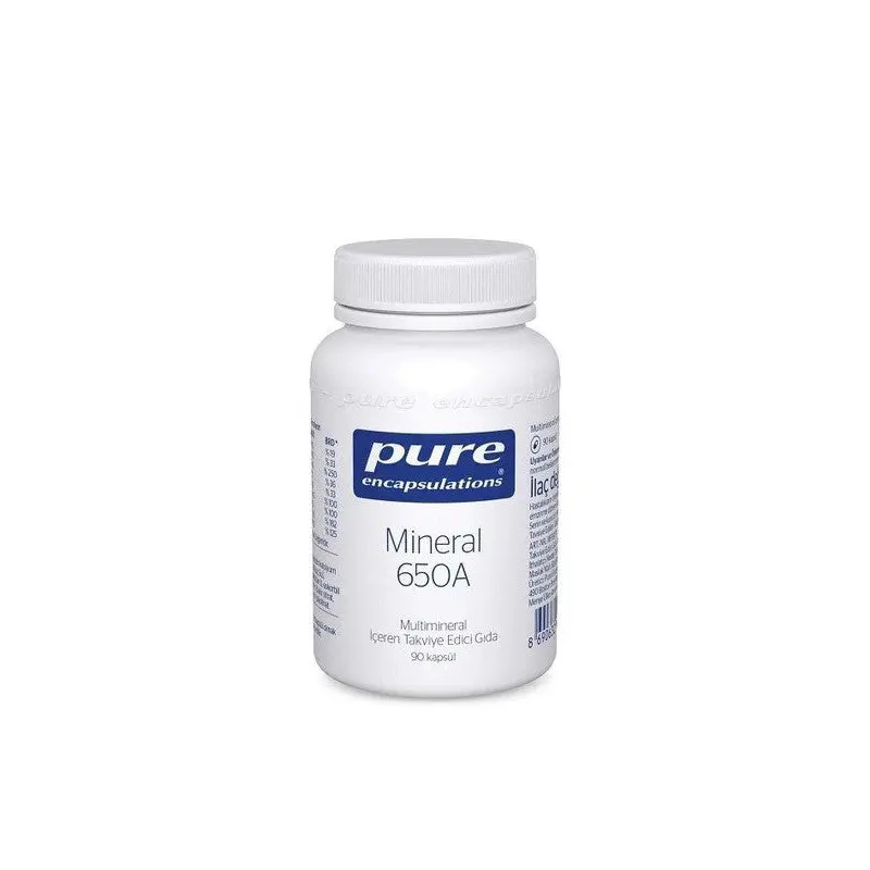 Pure Encapsulations Mineral 650A 90 Capsule