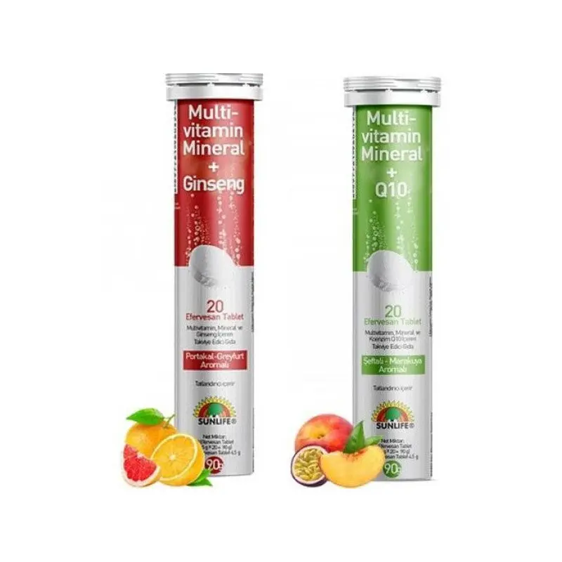 Sunlife Multivitamin Support Set | Multivitamin Ginseng - Q10