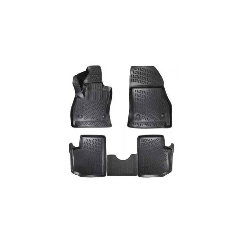 Fiat 500L 2012-2017 3D Black Floor Mat