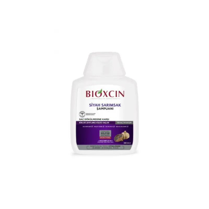 Bioxcin Black Garlic Shampoo 300 Ml