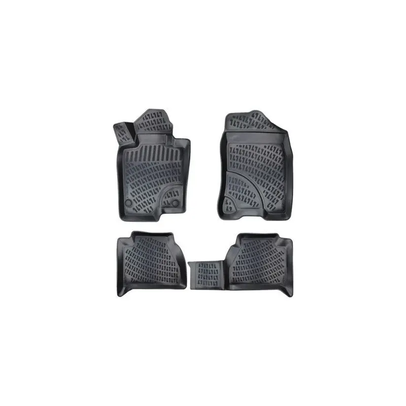 Mercedes X-Class 2017 3D Floor Mat Black