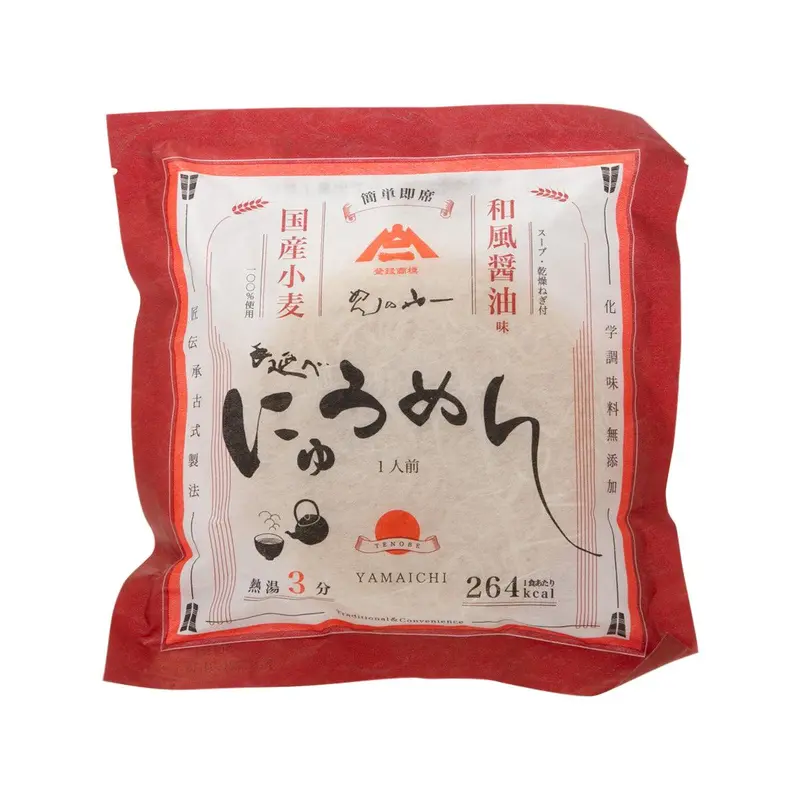 YAMAICHI Hand-Pulled Nyumen Noodle - Soy Sauce  (87.2g)