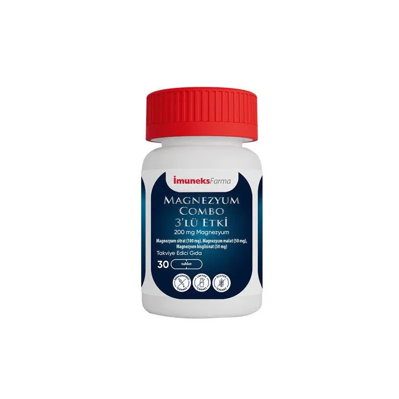 Imuneks Farma Magnesium Combo Triple Effect 60 Tablets