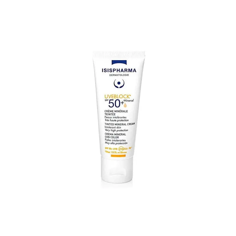 Isis Pharma Uveblock Spf50+ Mineral Cream 40Ml