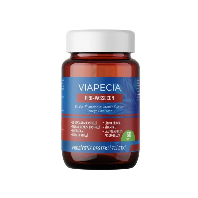 Viapecia Pro-Vassecon 60 Tablets