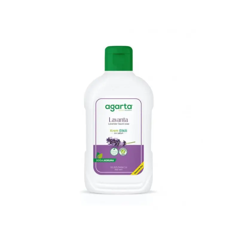 Agarta Natural Creamy Effect Liquid Soap Lavender 1500 Ml