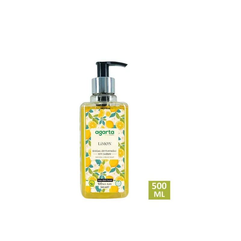 Natural 500 Ml Lemon Liquid Soap
