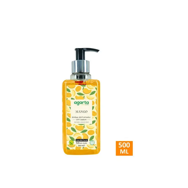 Natural 500 Ml Mango Liquid Soap