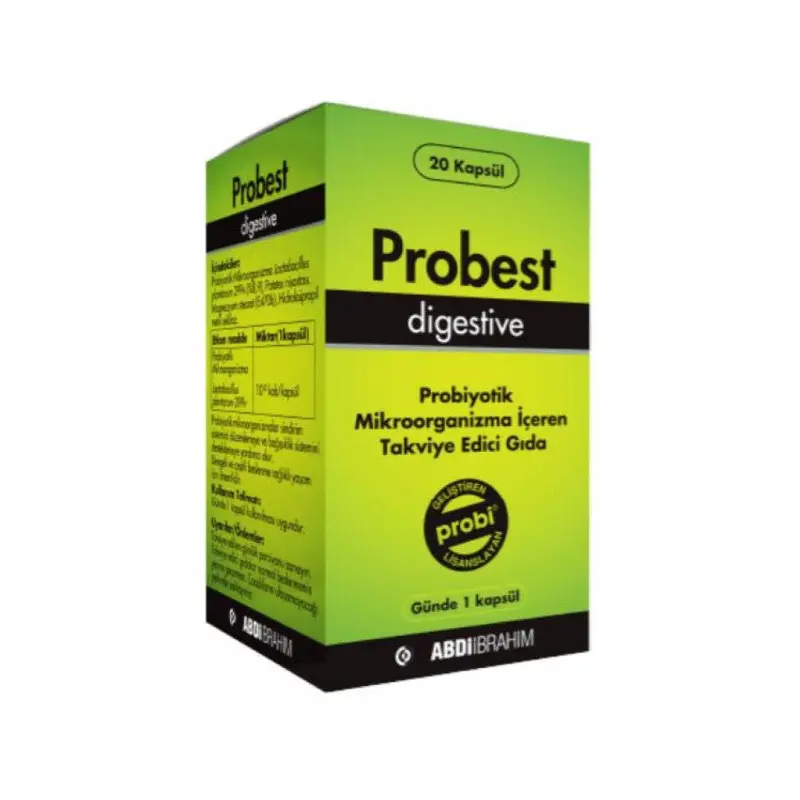 Probest Digestive Probiotic 20 Capsules