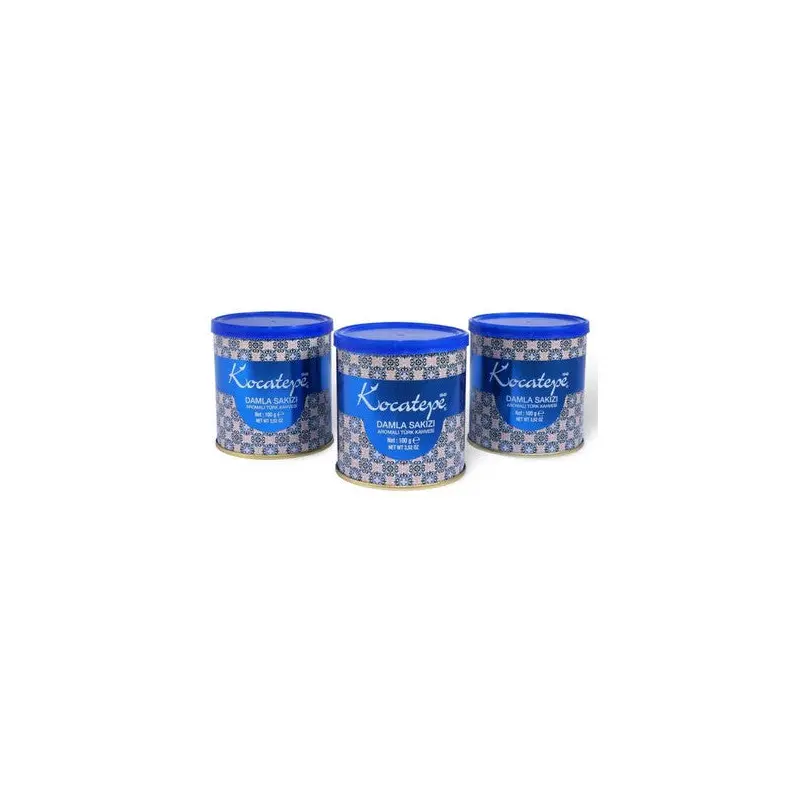Kocatepe Mastic Turkish Coffee Tin 100 Gr 3-Pack