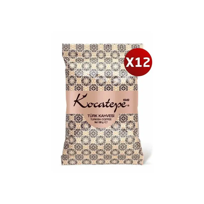 Kocatepe Turkish Coffee 100 Gr 12 Pack