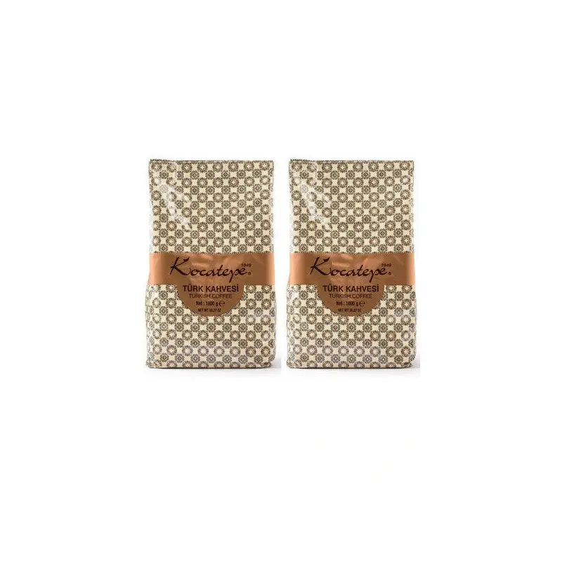 Kocatepe Kahve Kocatepe Turkish Coffee 1 Kg Foil 2 Pack