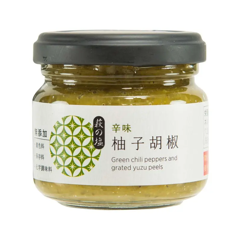 YUZUYA HONTEN Green Chili Peppers and Grated Yuzu Peels  (90g)