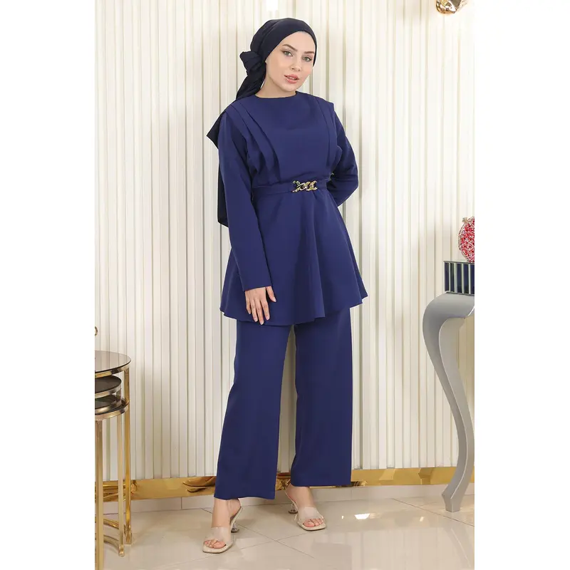 Chain Belt Suit Indigo 18001