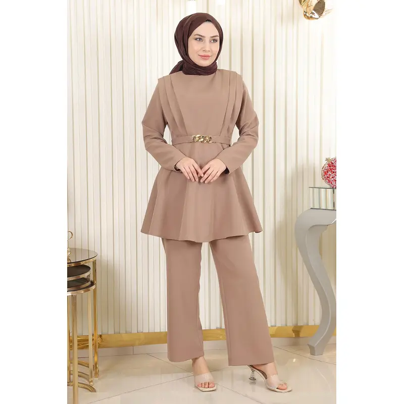 Chain Belt Suit Mink 18001