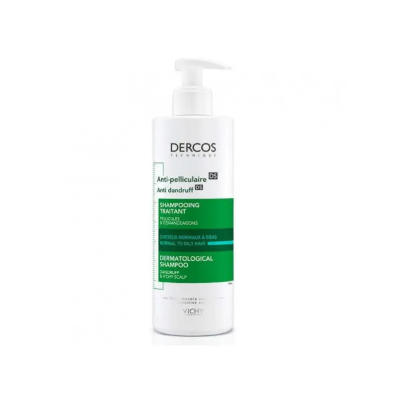 Vichy Dercos Shampoo Anti Dandruff Oily 390Ml