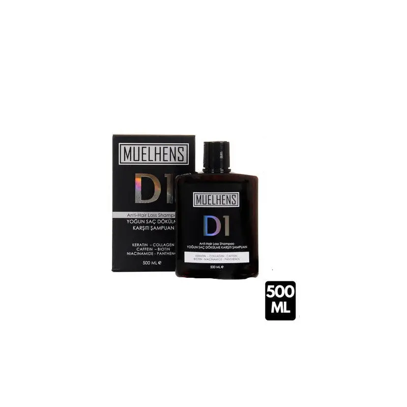 Muelhens D1 Anti Hair Loss Shampoo Intensive Anti Hair Loss Special Care Shampoo 500 Ml
