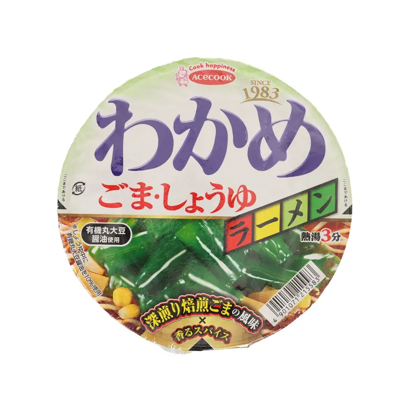 ACE COOK Wakame Seaweed Ramen - Sesame Soy Sauce  (93g)