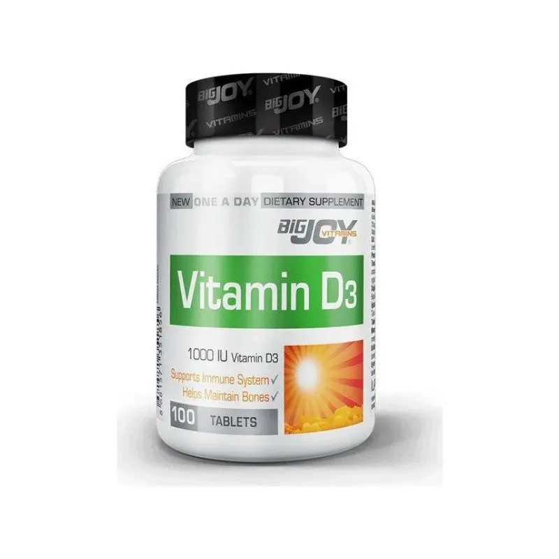 Bigjoy Vitamins D3 1000Iu 100 Tablet
