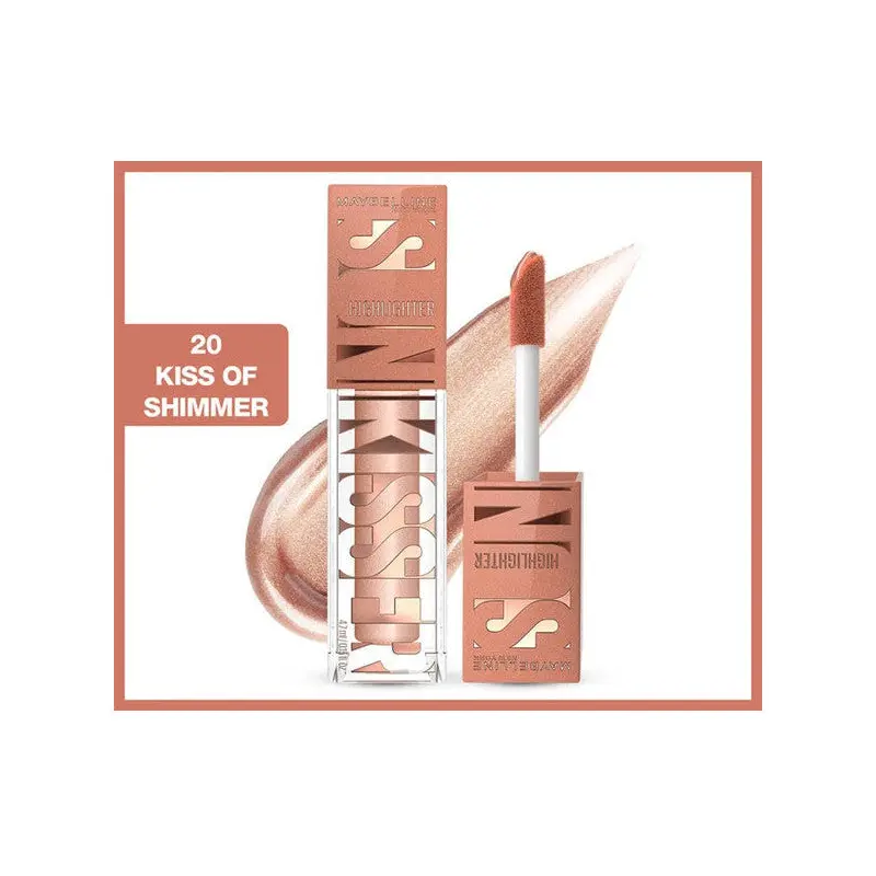 Maybelline New York Sunkisser Liquid Illuminating Highlighter - 20 Kiss Of Shimmer