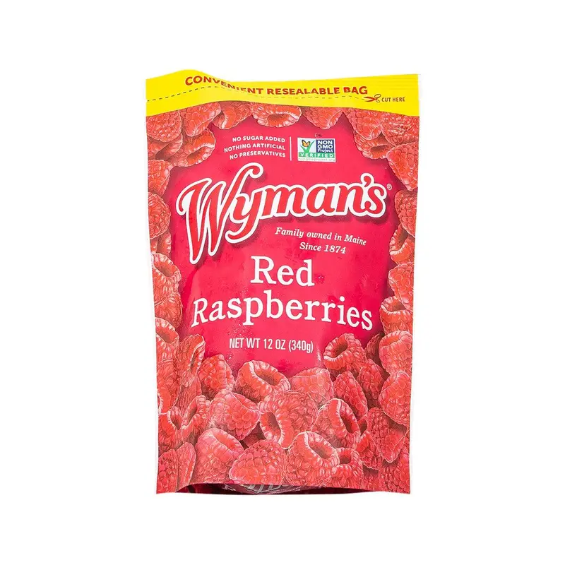 WYMAN'S Frozen Red Raspberry  (340g)