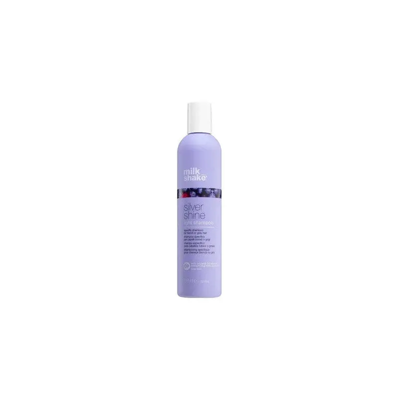 Milkshake Silver Shine Light Shampoo Special Purple Shampoo For Blonde And Silver Hair 300 Ml