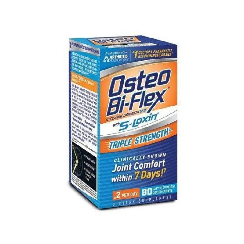 Osteo Bi-Flex Glucosamine Chondroitin With 5-Loxin 80 Tablet