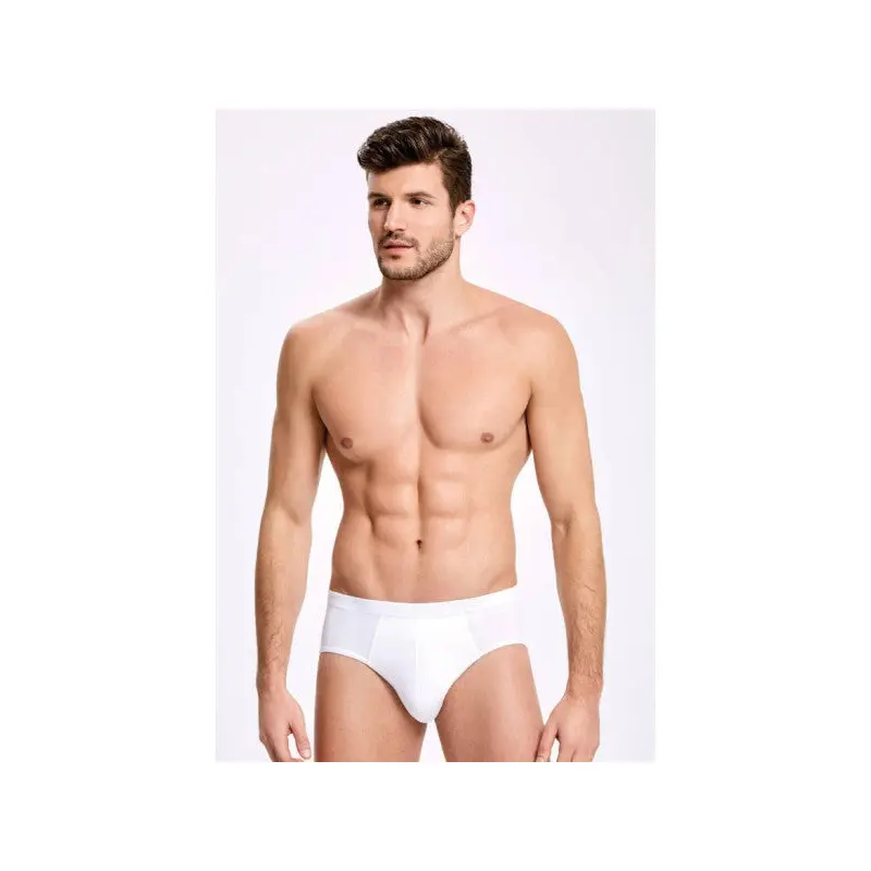Slip White Men's Briefs 3 Pieces