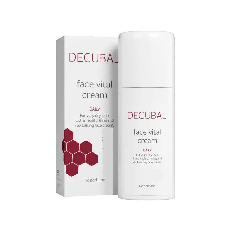 Decubal Face Vital Extra Nourishing Cream For Dry And Sensitive Skin 50 Ml