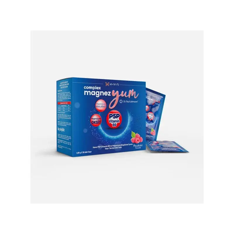 Haver Complex Magnesium Night 30 Sachet | Raspberry Flavored