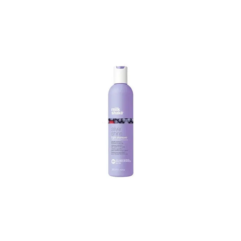 Milkshake Silver Shine Light Shampoo 300 Ml Special Shampoo For Blonde And Silver Hair