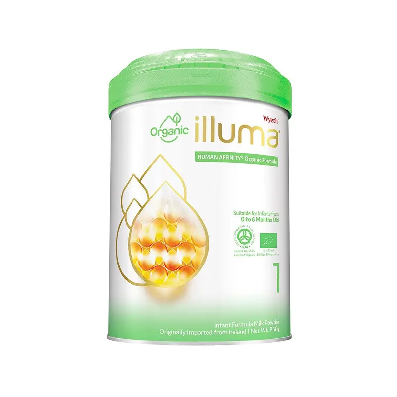 WYETH Illuma Organic Infant Formula Milk Powder - Stage 1  (800g)