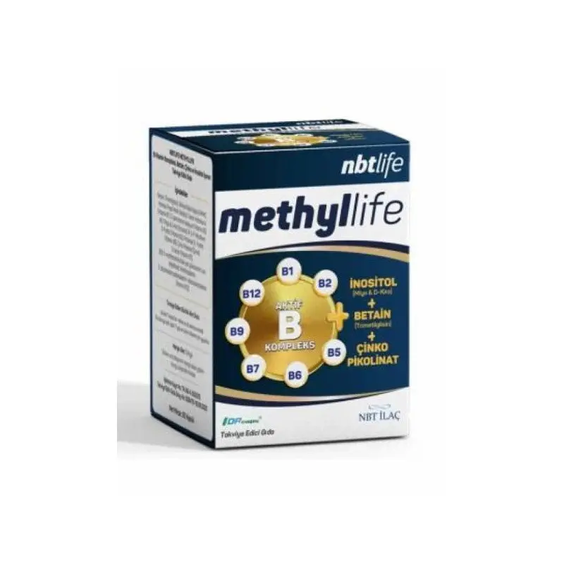 Nbt Life Methyllife Active B Complex 30 Capsules