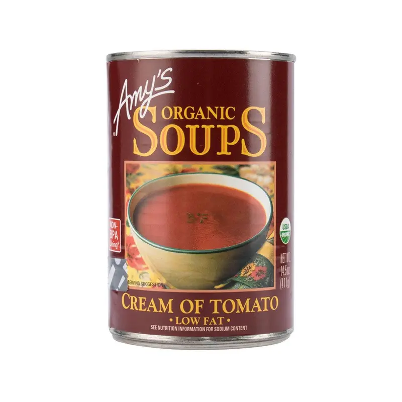 AMY'S KITCHEN Organic Soups - Low Fat Cream of Tomato  (411g)
