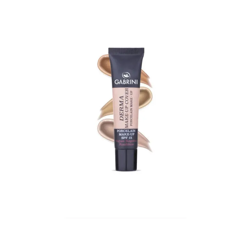 Gabrini Derma Make-Up Cover Full Coverage Foundation  104 Light Brown