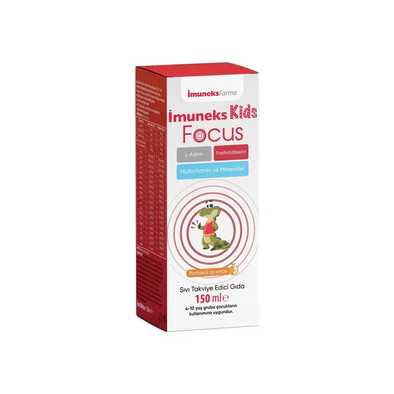 Imuneks Kids Focus Syrup 150Ml