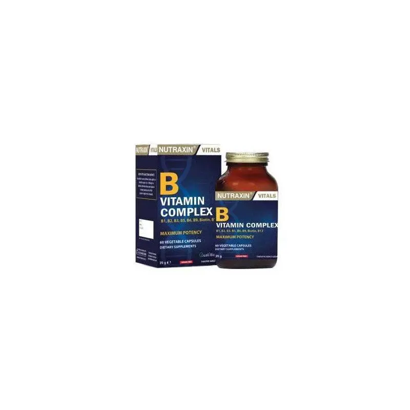 Nutraxin B Vitamin Complex 60 Capsules
