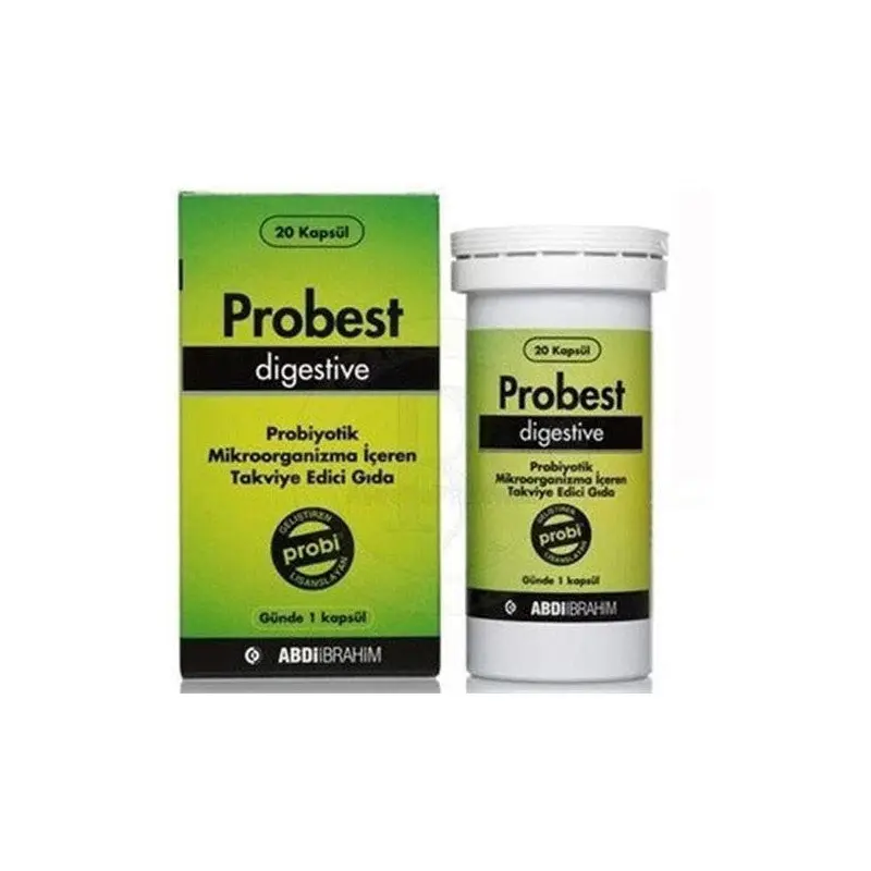Probest Digestive Probiotic Food Supplement 20 Capsules