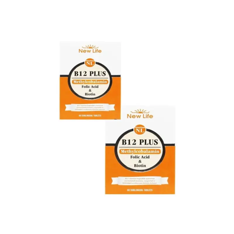 New Life B12 Plus Methylcobalamin 60 Dilalt Tablet 2 Kutu