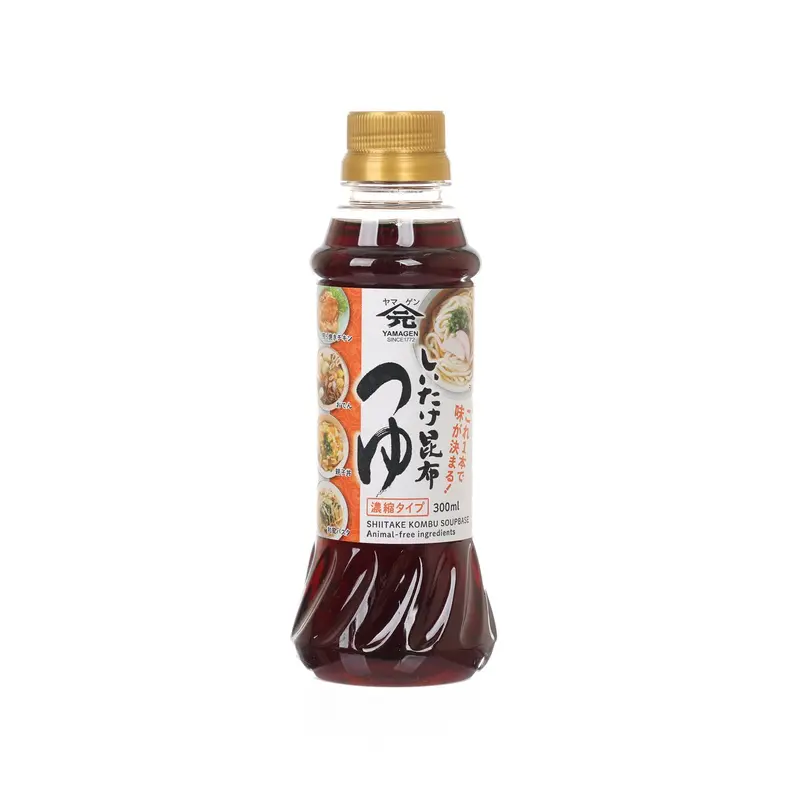YAMAGEN JOUZOU Concentrated Shiitake Mushroom and Kelp Soup Base  (300mL)
