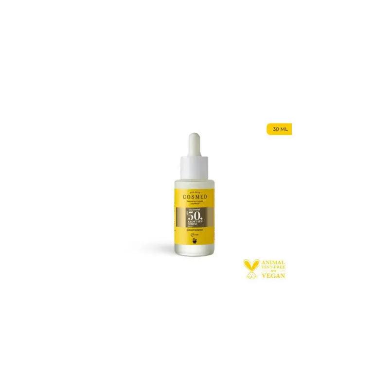 Cosmed Sunscreen Spf50 Sun Serum - Sun Serum - Under Make-Up 30 Ml
