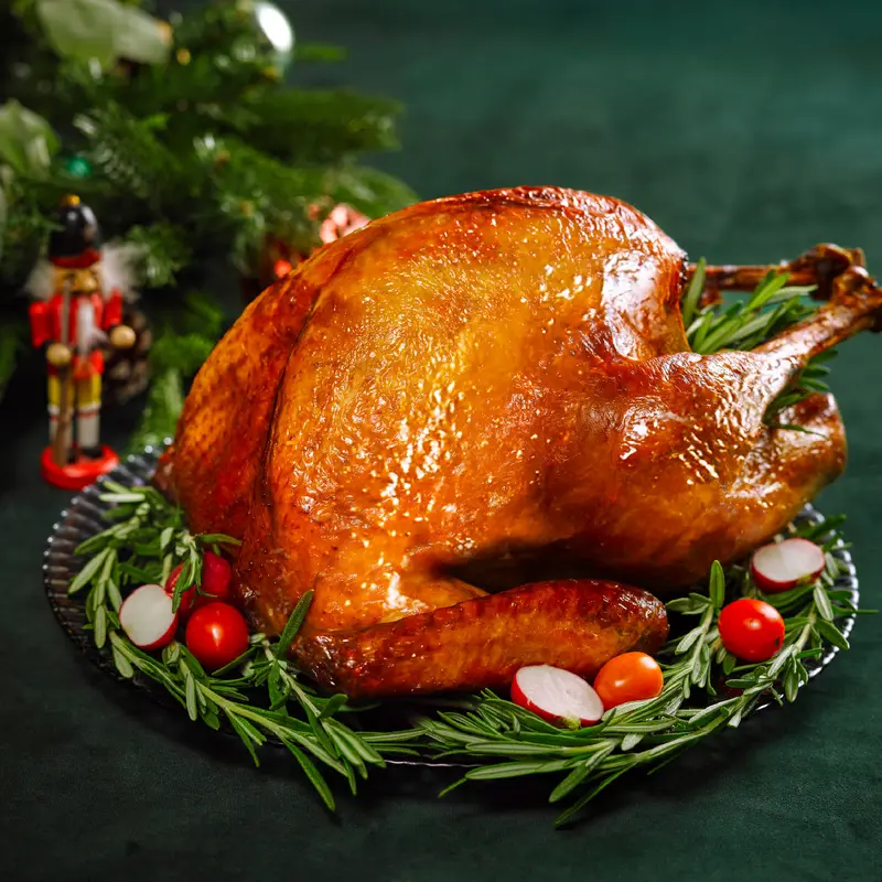 H02 Roasted Premium Turkey - Label Rouge St Sever  (1pc)