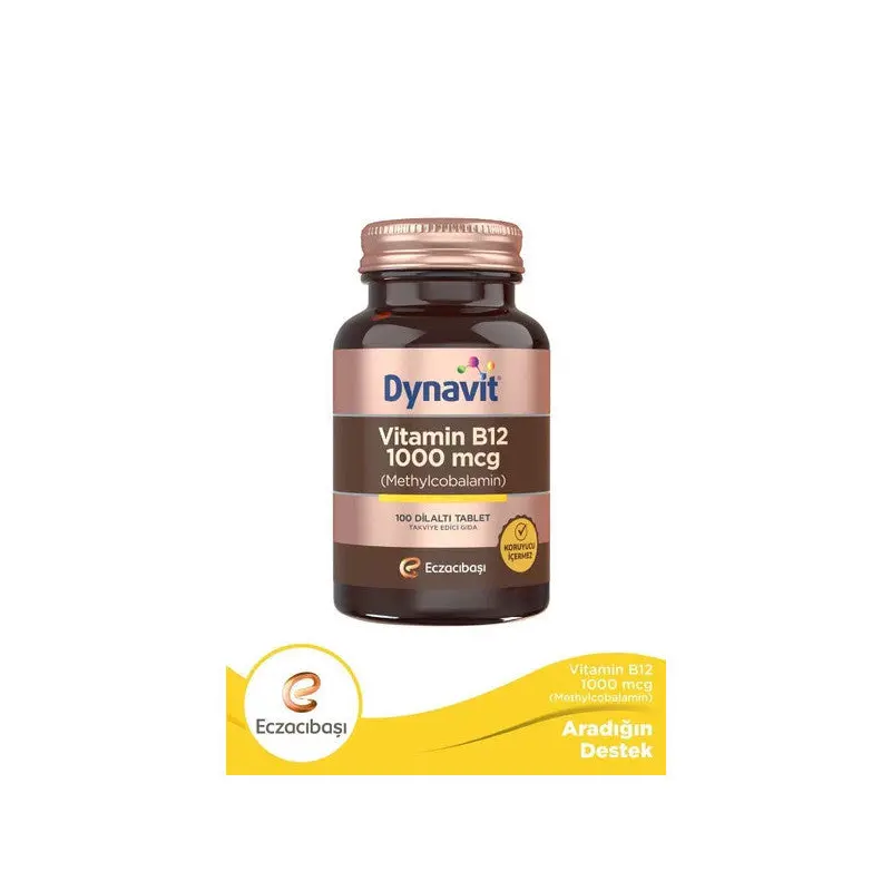 Dynavit Vitamin B12 1000 Mcg 100 Tablet