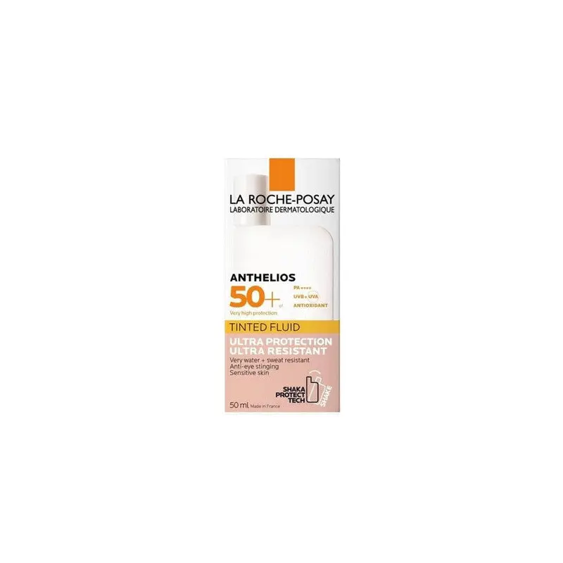 La Roche Posay Anthelios Invisible Fluid Sun Cream Tinted Normal/combination Skin Spf50+ High Protection 50 Ml