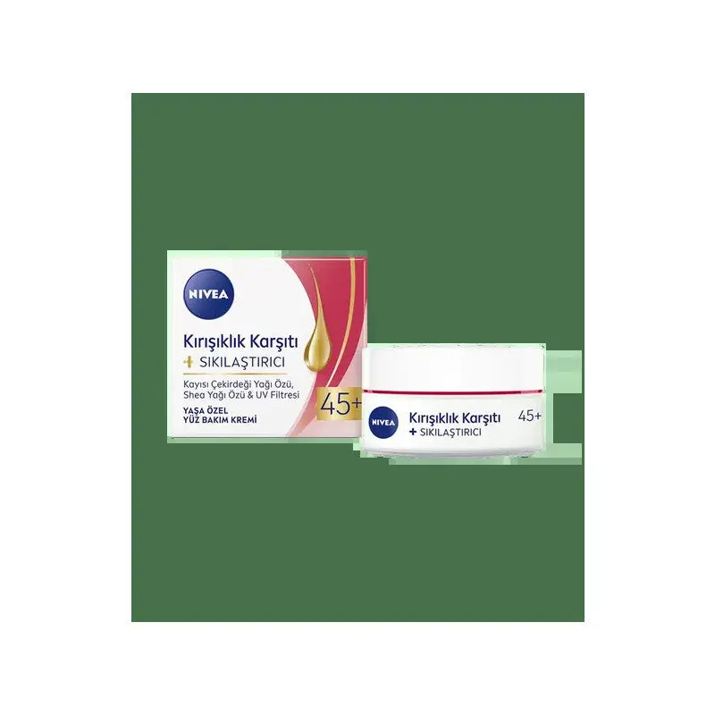 Nivea Anti-Wrinkle Firming Face Cream For 45+ Ages 50 Ml