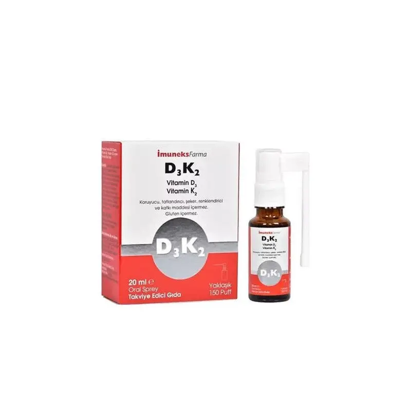 Imuneks D3 K2 Food Supplement 20 Ml - Spray