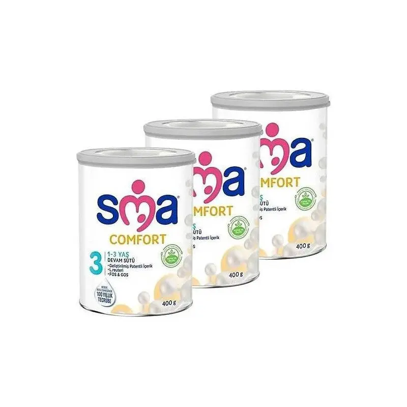 Sma Comfort Number 3 Baby Milk 400 Gr-3 Pieces