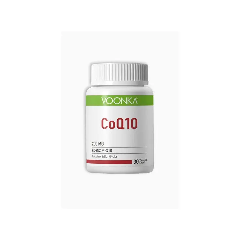 Voonka Co-Q10 200 Mg 30 Softgels